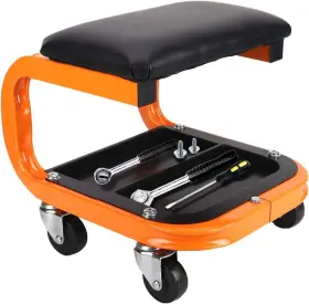 708200168680 AWAGAS Rolling Creeper Garage Seat Stool Big