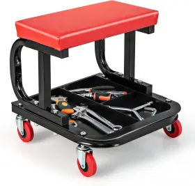 SU-10004-UA UNIVERSAL Mechanic Stool Rolling Creeper Seat Cl