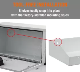 690002037434 BUYERS PRODUCTS COMPANY Interior Storage Steel #2