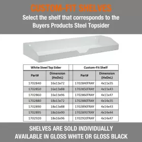690002037434 BUYERS PRODUCTS COMPANY Interior Storage Steel #3