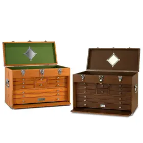 GI-T24-GI-T24D GERSTNER INTERNATIONAL Oak Drawer Tool Chests