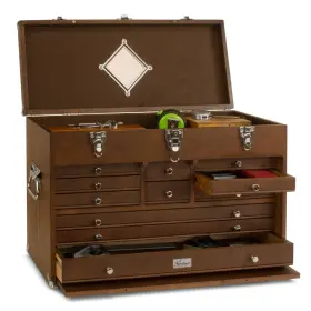 GI-T24D GERSTNER INTERNATIONAL Drawer Oak Chest Tool Hobby #3