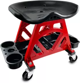 NBTS0617 HOXWELL Mechanic Stool Chair Wheels Garage