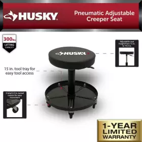 HPL4803-DIP HUSKY Creeper Seat Pneumatic Tool Storage Tray #2