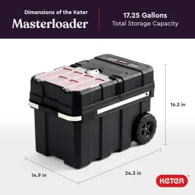 241008 KETER Tool Box Bins Tape Screwdriver Set #3