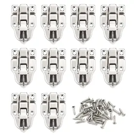 LF00081 LEEFONE Pack Duck Billed Box Hasp Lock Toggle Latch