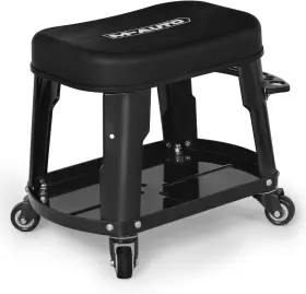 A03-RS-004-BK M-AUTO Garage Rolling Seat Mechanics Stool