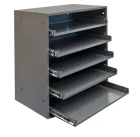 305B-95 Rolled Steel Triple Track Bearing Slide Rack Larg