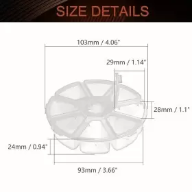 882950930398 MROMAX Storage Box Grids Cover Electron #2