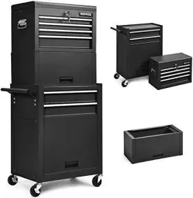 685764489904 OVERTHR Rolling Tool Chest Storage Cabinet #2