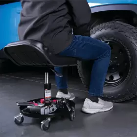 W85020 PERFORM TOOL Rolling Stool Chair Creeper Seat Tray #2