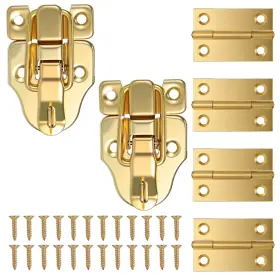 683944 QFWDFCTRENZ Wjacycrz Pack Duckbilled Hasp Clasp Latch