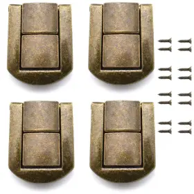 H-TOGGLE-REC-LATCH-4 SDTC TECH Zinc Alloy Spring Antique