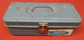6507 SEARS Steel Tool Box Lockable Latch Baked Finish