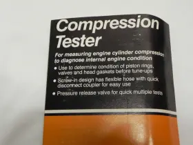 965284 SEARS CRAFTSMAN Compression Tester Permanex Utility #3