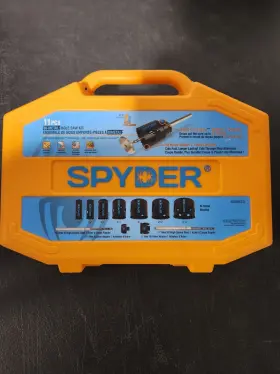 600886 SPYDER PRO POWERED TOOLS Arbored Hole Saw Rapid Kit