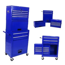 SK-HTT1M09001-15 SUMKEA Rolling Tool Chest Garage Box