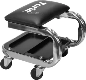 AR7451B TORIN Rolling Creeper Garage Seat Padded Mechanic #2