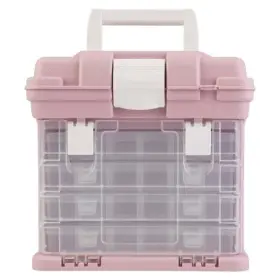 75-TS2002 TRADEMARK GLOBAL Tool Box Organizer Drawers Pink #3