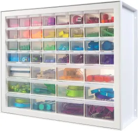 587633 USA Screw Tool Organizer Cabinet Chest Electroni