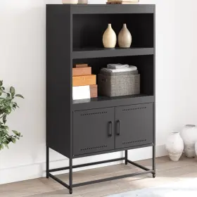 846500 VIDAXL Highboard Storage Cabinet Cupboard Living Steel