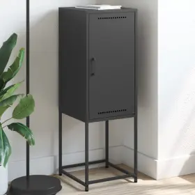 846530 VIDAXL Highboard Storage Cabinet Cupboard Living Steel