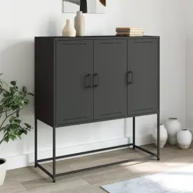 846536 VIDAXL Highboard Storage Cabinet Cupboard Living Steel