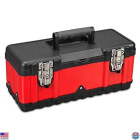 B0967FJPTZ VISIT THE JACK BOSS STORE Steel Tool Box Organizer