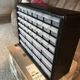 Akro-Mils 44 Drawer Plastic Storage Organizer Cabinet for Garage Use, Black Akro-Mils 44 Drawer Plastic Storage Organizer Cabinet for Garage Use, Black