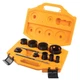 Spyder Bi-metal Arbored Adjustable Hole saw kit Set 11 -Piece with Hard Case