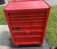 Vintage Snap On KRA 380 Roll Cart 7-Drawer Bottom Tool Chest With Casters & Key