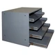 DURHAM MFG 303B-15.75-95 SldngDrwrCabFrame,Gray,Bearing,Steel,4Bx 6RHH7