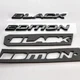 1x Black Edition Letters Emblem Badge Replacement for 2020-2021 Car Rear Deca...