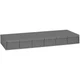 Durham 002-95, 6 Drawer Storage Cabinet, 33.75" x 11.625" x 4", 2.75"H Drawers
