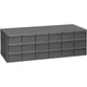 Durham 030-95 18-Drawer Metal Cabinet &ndash; 33.75"x11.75"x12.875" with 3.75"H x