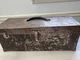 Vintage Kennedy CS-19 Brown Wrinkle Finish Cantilever Tray Portable Tool Box 19&rdquo;