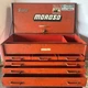 Snap On 26" Tool Box Flip Top Chest Red 6 Drawer KR-56 Vintage 1955 USA READ!