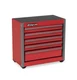 Snap-on Tools NEW RED Desktop Five-Drawer Micro Roll Cab KMC922A