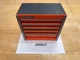 Snap-on Tools NEW ELECTRIC ORANGE Desktop Five-Drawer Micro Roll Cab KMC922APJK