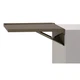 KENNEDY DS1B Brown,Side Shelf,Steel,20 1/8 in W 414Y31