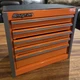 Snap-on Tools "Electric Orange" Desktop Five-Drawer Micro Roll Cab KMC922APJK