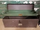 Vtg Kennedy Kits Cantilever Toolbox CS-19 Brown Exterior Green Tray  19x7x7