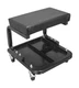 Torin ATR6300B Rolling Creeper Garage/Shop Seat: Padded Mechanic Stool with T...