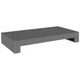 DURHAM MFG 362-95 CabBase,Gray,Steel,PwdrCtd/Gloss,For17in 4HU91