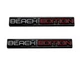 2pcs Black Edition Metal Emblem 3D Badge Replacement for Car Truck Side Door ...