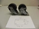 Vintage Snap-On 2 Piece 4'' x 1-1/4'' locking Swivel Casters KRA380 Roll Cab
