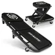 M-AUTO Foldable Z Creeper 2-in-1 Rolling Folding Car Creeper & Seat, 36" Adju...