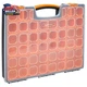 Amazon Basics 19-Removable 16.5 x 13.2 x 2.4 inches, Black, Orange 