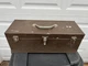 VINTAGE KENNEDY KITS TOOL TACKLE BOX CS-19 - 1 9"  x 7" x 7" Made in  USA