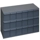 Durham 005-95 Gray Cold Rolled Steel Storage Cabinet 33-3/4 Width X 10-7/8